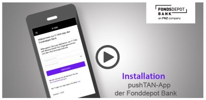pushTAN-App Fondsdepot Bank