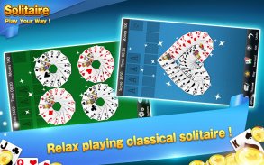 Solitaire - Juego de póquer screenshot 1