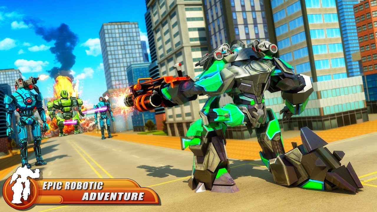 Robô Lobo (Lobo transformers) Jogos para Android - Jogos de Robô 