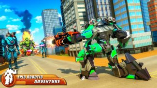 en volant tracteur robot transformer Jeux screenshot 1