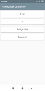Attenuator Calculator screenshot 0