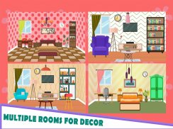 Fashion Home Makeover: Dream Dollhouse Decoration screenshot 3