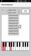 Chord detector screenshot 2