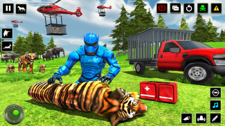 پلیس ربات نجات حیوانات: بازی های روبات پلیس screenshot 5