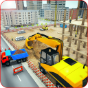 Heavy Excavator Crane Sim - Construction Simulator