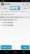 AutomateIt Flashlight Plugin screenshot 4