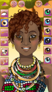 African Traditional Fashion - Makeup & Dress up screenshot 4