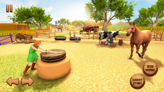 real granja Tractor Simulador screenshot 2