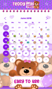 Teddy Bear Diary Journal with Password screenshot 6