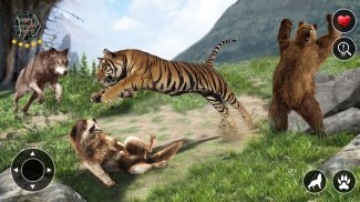 Wolf Spellen: Wild Dier Sim 3D screenshot 2