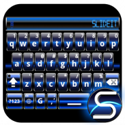 SlideIT Blue Digital Skin screenshot 4