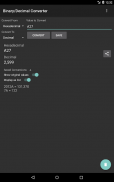 Binary Decimal Converter screenshot 4