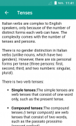 Italian Grammar screenshot 2