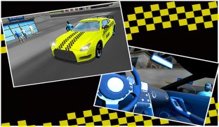 سيارة أجرة محاكاة 3D 2016 screenshot 2