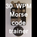 30 WPM CW Morse code trainer