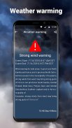 Pronóstico meteorológico y radar en tiempo real screenshot 4