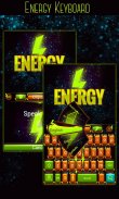 Energy Emoji Keyboard Theme screenshot 1