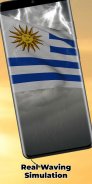 Uruguay Flag Live Wallpaper screenshot 6