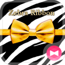 Zebra Ribbon Wallpaper