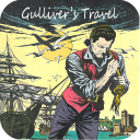 Gulliver Travel Comic Icon