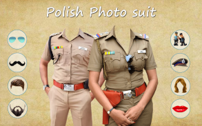 Woman Police Photo Suit Editor screenshot 1