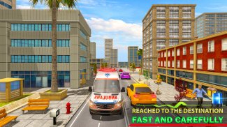 Emergency City Ambulance Games screenshot 1