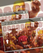Keyboard Themes Clash Royale Game screenshot 2