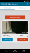 MP3 convertido vídeo screenshot 0