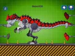 Red T-Rex Robot Dinosaur screenshot 5