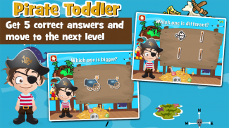 Pirate Toddler Kids Games Free screenshot 1