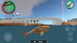 Robot Shark screenshot 2