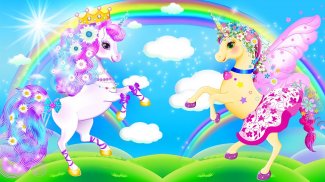 Unicorn At Giydir - kız oyunu screenshot 1