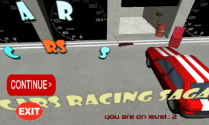 Cabaran Kereta Racing Saga screenshot 0