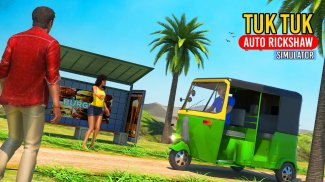 Tuk Tuk Auto Driving Games screenshot 3