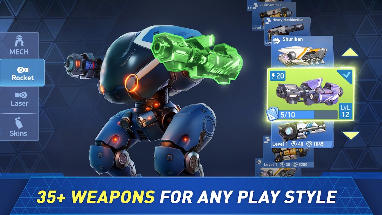 Mech Arena na App Store