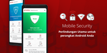 Mobile Security: VPN, Anti Pencurian WiFi Aman screenshot 0