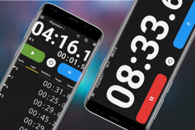 Cronometro e Timer- Cronografo sportivo avanzato screenshot 1