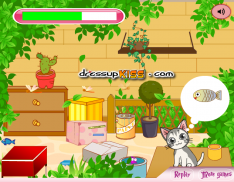 Cute hungry cat screenshot 1