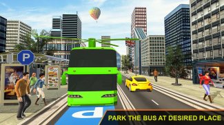 Flying City Bus: Flight Simulator, Sky Bus 2020 screenshot 5