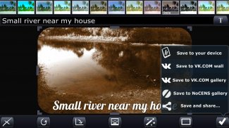 Photon. Photoeditor with text, crop and effects screenshot 1