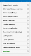 Excel formulas and functions screenshot 3