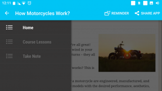 How Motorcycles Work? screenshot 1