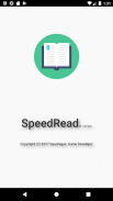 SpeedRead, Spritz Reading Free screenshot 5