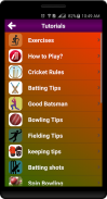 Entrenamiento de cricket screenshot 10