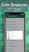 Cute Ringtone screenshot 2