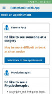 Rotherham Health App screenshot 1