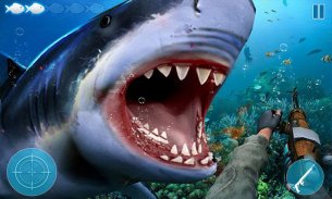 Angry Shark Attack: Deep Sea Shark Hunting Games screenshot 1