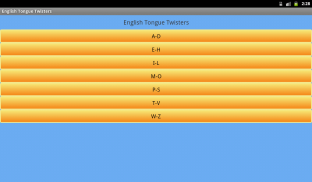 English Tongue Twisters screenshot 3