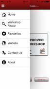 Approved Workshop Scheme (AWS) screenshot 1