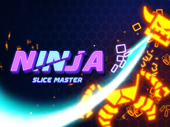 Ninja Slice Master : Stickman Neon Action screenshot 0